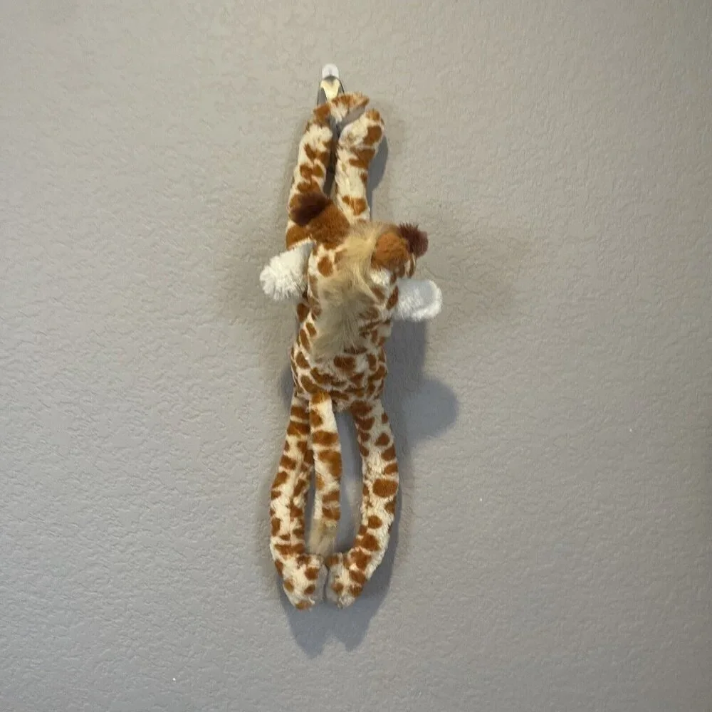 Plush Toy Giraffe Novelty Stick Together Feet Hanging Long Legs